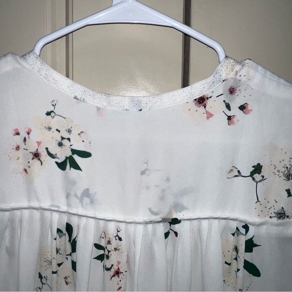 Lucky Brand Women's Sleeveless Floral Button Down Blouse Size 1X - Picture 8 of 9